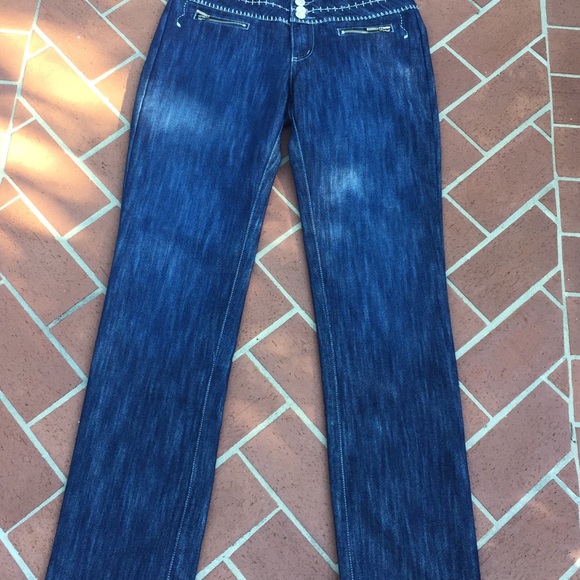 Fancy RIFLE JEANS with silver stitching - Picture 4 of 7